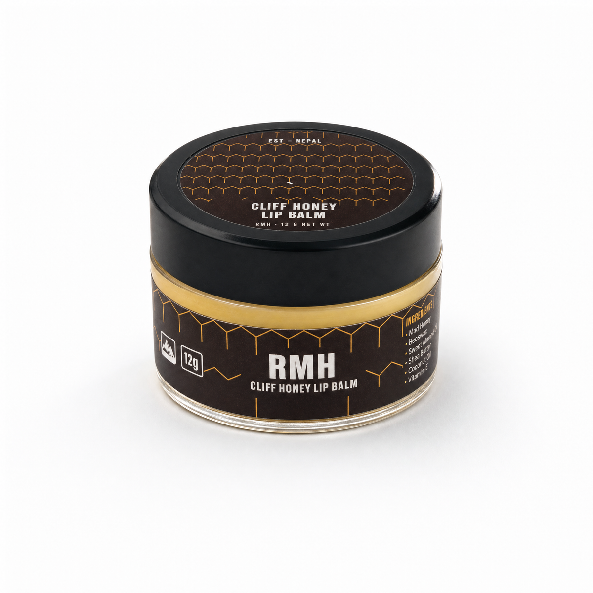 Honey Lip Balm three-quarter view